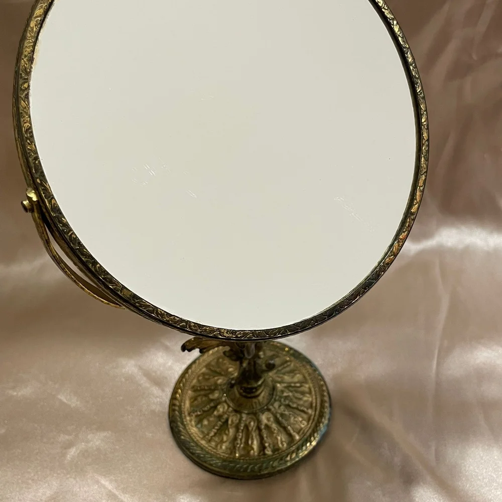 Antique Bronze Vanity Mirror